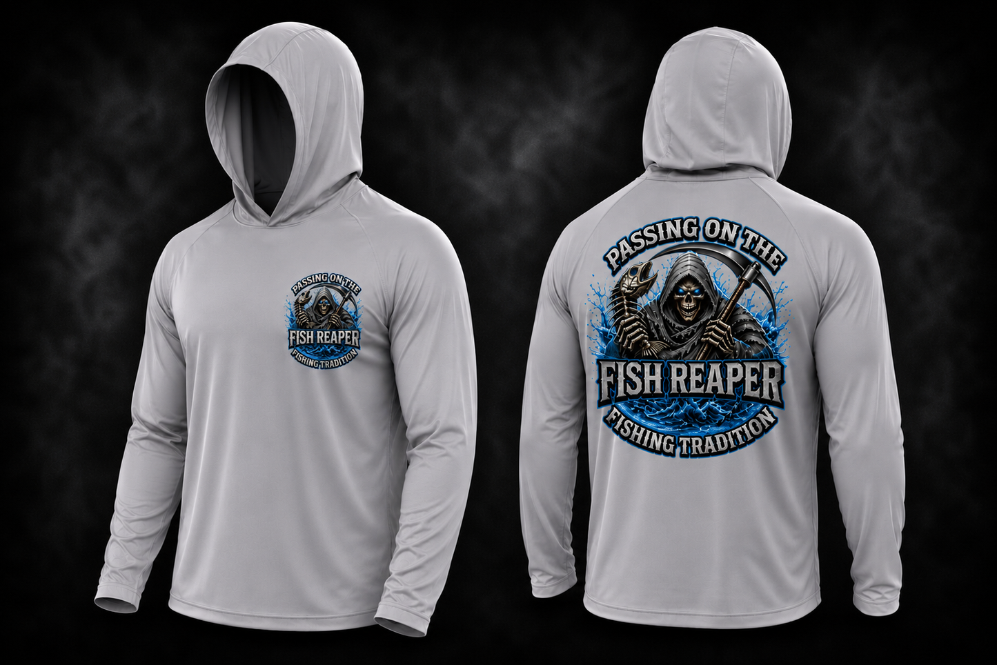 Fish Reaper Performance Hooded Sunshirt