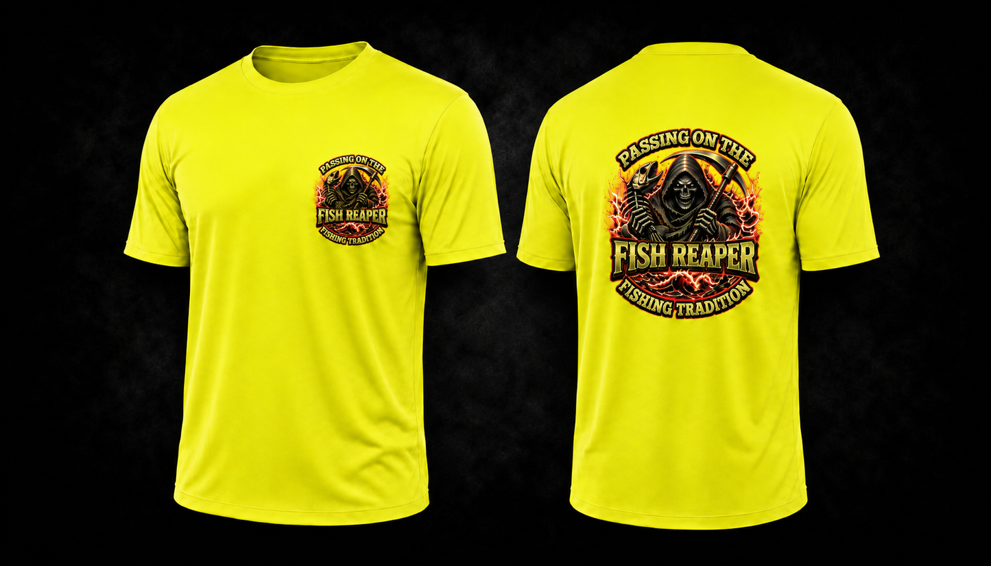 Fish Reaper Performance Short Sleeve Sunshirt