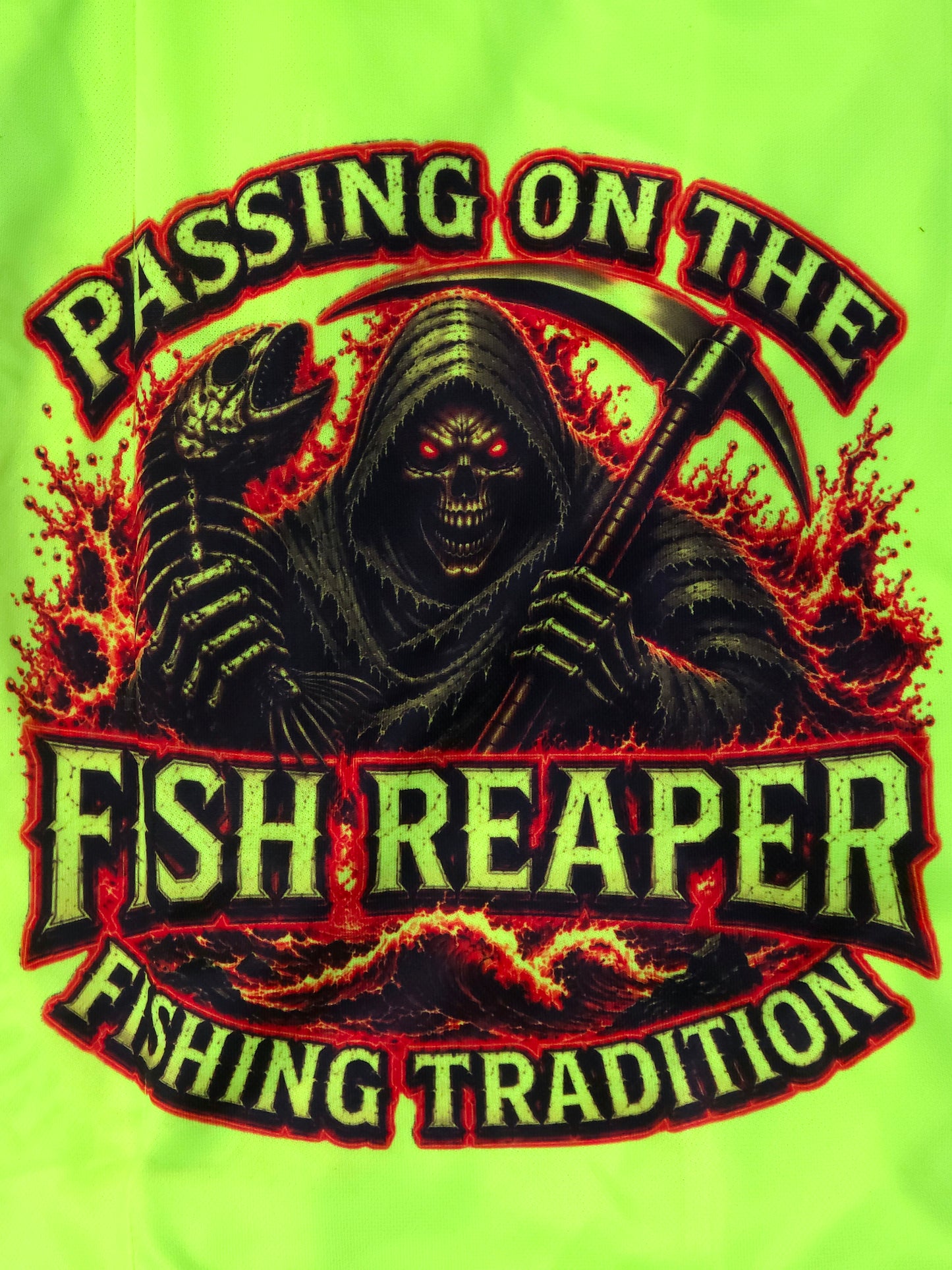 Fish Reaper Performance Short Sleeve Sunshirt